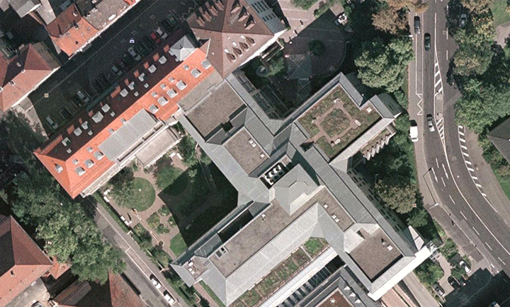 Krankenhaus St. Josef, Schweinfurt,<br>Umbau, Sanierung  und Erweiterung des bestehenden Krankenhauses